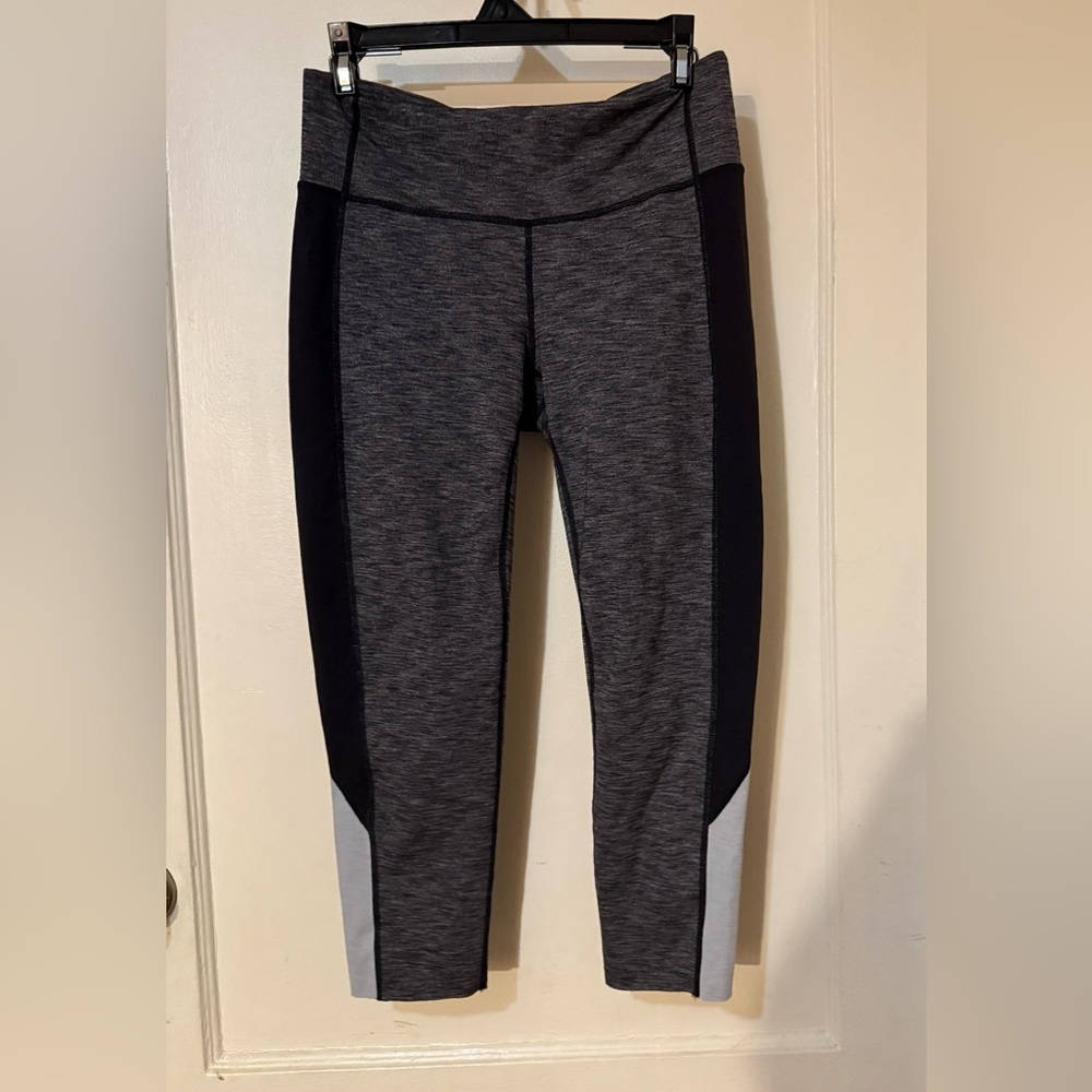Athleta Charcoal Heather Leggings